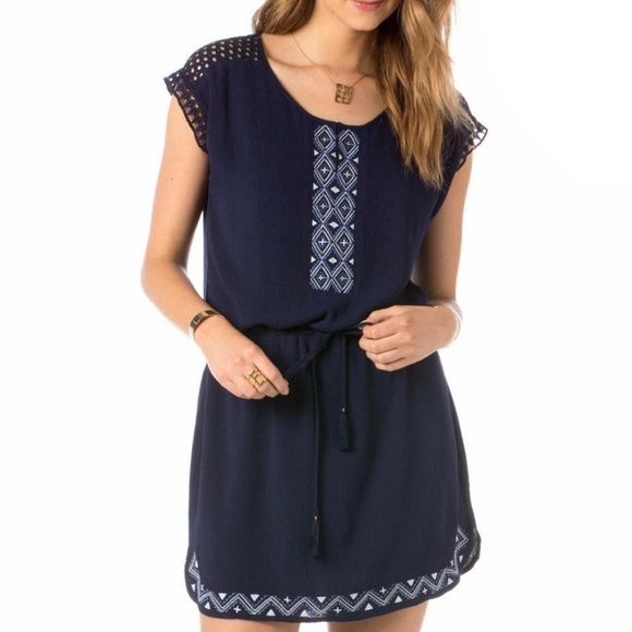 Miss Me Dresses & Skirts - Miss Me Eyelet Embroidered Dress
